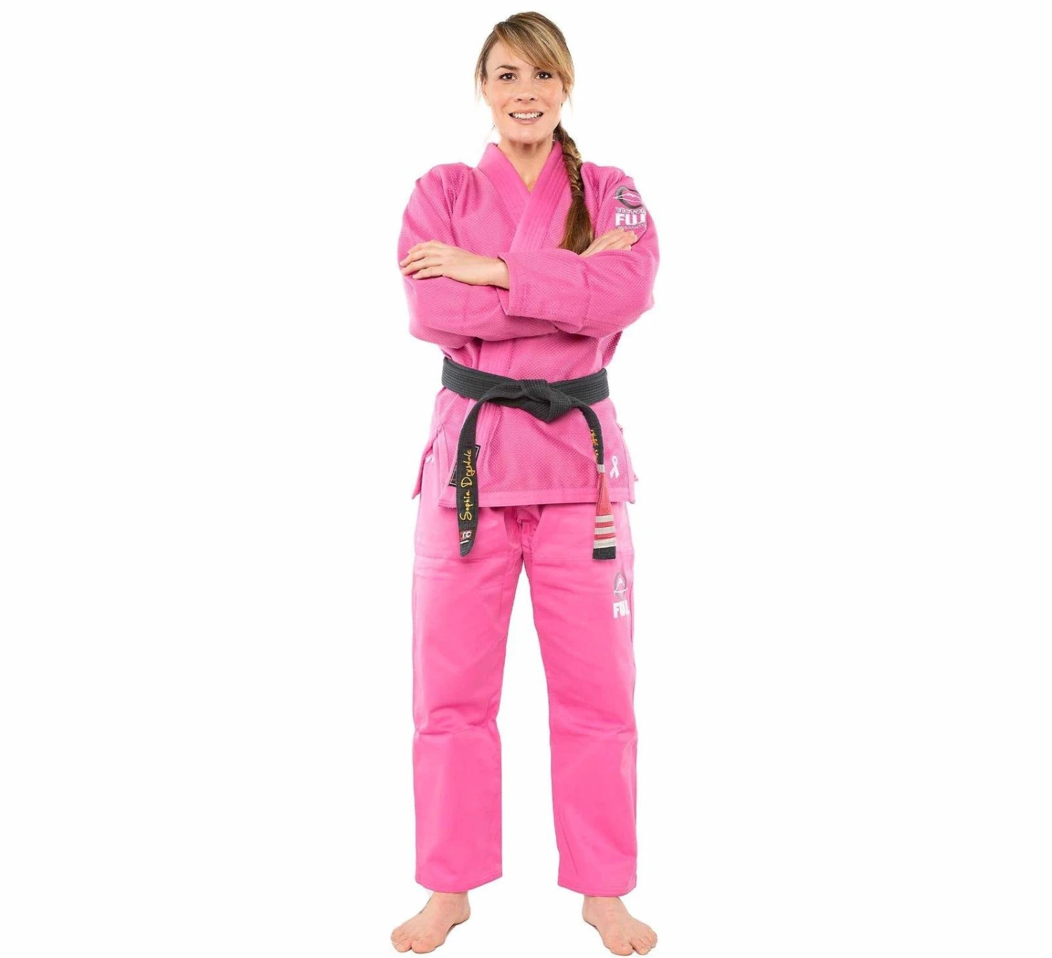 Fuji Pink All Around Womens BJJ Gi 3 Fuji Pink All Around Womens BJJ Gi