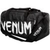 Venum Sparring Sport Bag - Black/White 2 Venum Sparring Sport Bag - Black/White -Boxing Martial Arts Shop Venum Sparring Sport Bag Black White 1