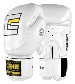 Combat Corner HMIT Boxing Gloves 34 Combat Corner HMIT Boxing Gloves -Boxing Martial Arts Shop WHITE GOLD HMIT COMP GLOVES dual2 87286