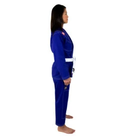 Combat Corner Womens BJJ GI -v6 - FREE WHITE BELT 38 Combat Corner Womens BJJ GI -v6 - FREE WHITE BELT -Boxing Martial Arts Shop WOMENS v6 BJJ GI ROYAL BLUE RIGHT 14789