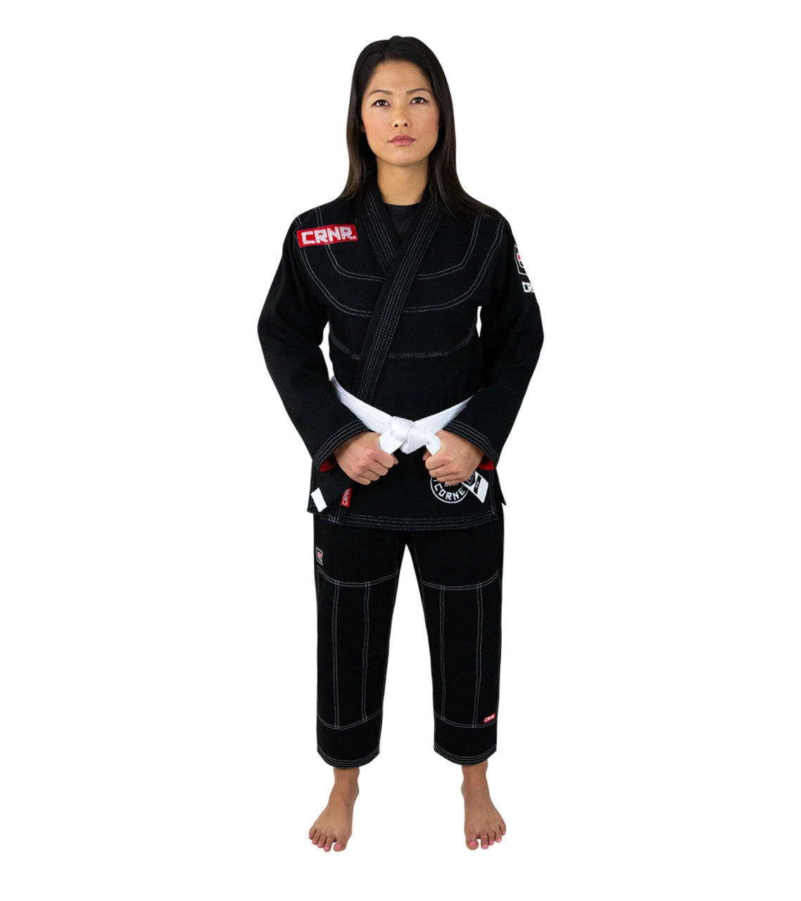 Combat Corner Womens BJJ GI -v6 - FREE WHITE BELT 4 Combat Corner Womens BJJ GI -v6 - FREE WHITE BELT - Image 2
