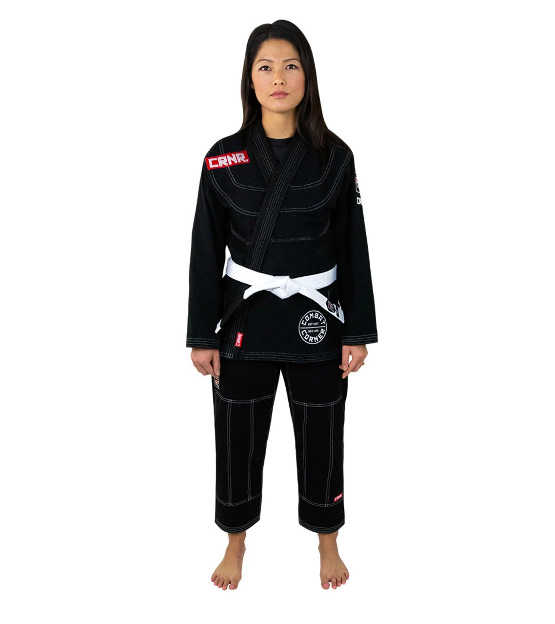 Combat Corner Womens BJJ GI -v6 - FREE WHITE BELT 5 Combat Corner Womens BJJ GI -v6 - FREE WHITE BELT - Image 3