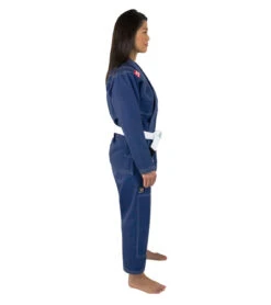 Combat Corner Womens BJJ GI -v6 - FREE WHITE BELT 32 Combat Corner Womens BJJ GI -v6 - FREE WHITE BELT -Boxing Martial Arts Shop Womens v6.1 BJJ Gi 2020 Update NAVY BLUE RIGHT 39063
