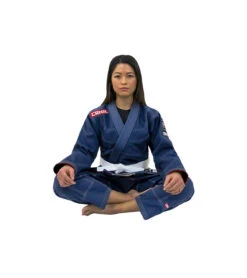 Combat Corner Womens BJJ GI -v6 - FREE WHITE BELT 34 Combat Corner Womens BJJ GI -v6 - FREE WHITE BELT -Boxing Martial Arts Shop Womens v6.1 BJJ Gi 2020 Update NAVY BLUE SITTING 49263