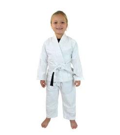 Combat Corner Kids Classic Kimono -W/ FREE WHITE BELT 17 Combat Corner Kids Classic Kimono -W/ FREE WHITE BELT -Boxing Martial Arts Shop YOUTH Classic Kimono Gi White MODEL 99443