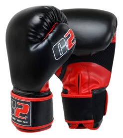 Combat Corner C2 Boxing Gloves W/ XtraFresh Blk/Red