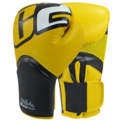 Combat Corner C2 Turbo Boxing Gloves Yellow/Black