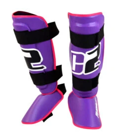Combat Corner C2 Turbo Shin Guards Purple