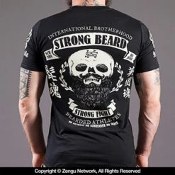 Scramble "Strong Beard" T-Shirt 6 Scramble "Strong Beard" T-Shirt -Boxing Martial Arts Shop cl ts 0906 1160
