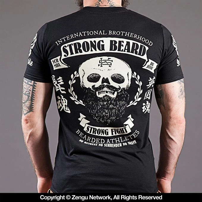 Scramble "Strong Beard" T-Shirt 4 Scramble "Strong Beard" T-Shirt - Image 2