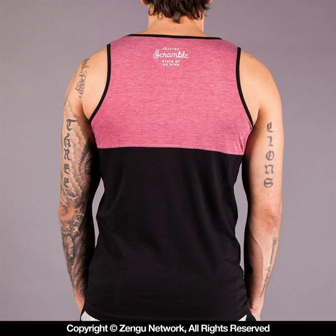 Scramble State Of No Mind Tank Top (Red) 4 Scramble State Of No Mind Tank Top (Red) - Image 2