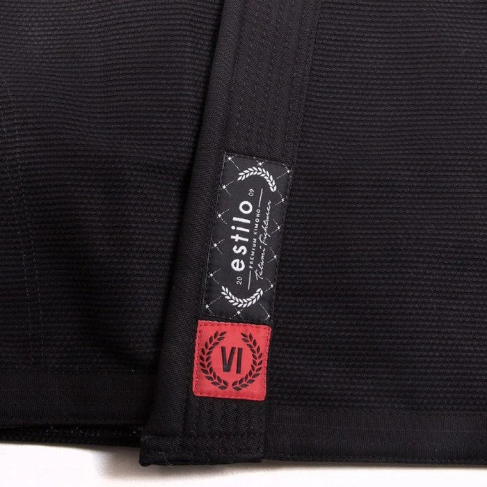 Tatami Estilo 6.0 Jiu Jitsu Gi - Black/Black 11 Tatami Estilo 6.0 Jiu Jitsu Gi - Black/Black - Image 9