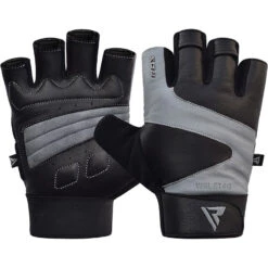 RDX SPORTS RDX S14 FERRIS WEIGHTLIFTING LEATHER GYM GLOVES
