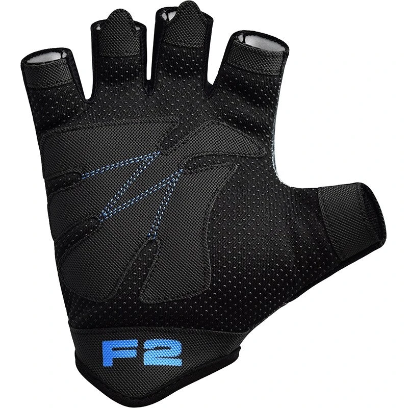 RDX SPORTS RDX F2 BLUE GYM WORKOUT GLOVES 4 RDX SPORTS RDX F2 BLUE GYM WORKOUT GLOVES - Image 2