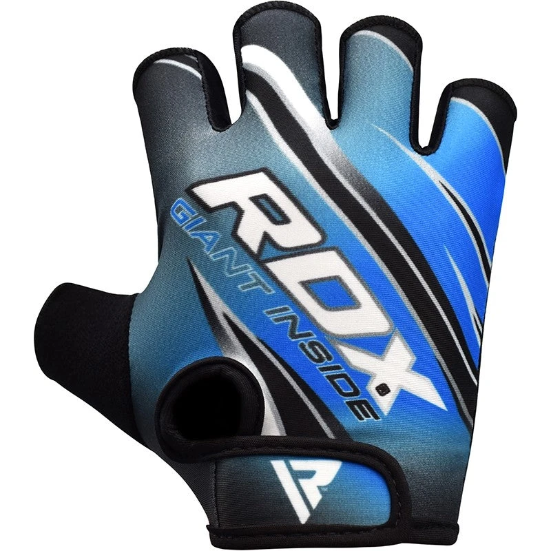 RDX SPORTS RDX F2 BLUE GYM WORKOUT GLOVES 5 RDX SPORTS RDX F2 BLUE GYM WORKOUT GLOVES - Image 3