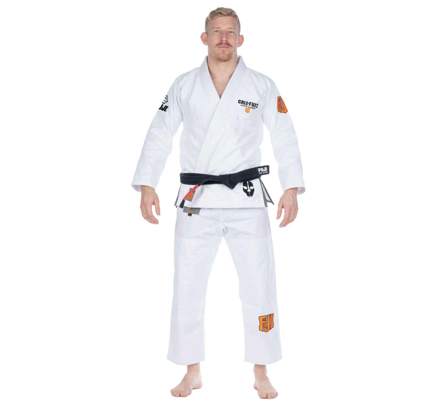 LIMITED EDITION: Call Of FUJI BJJ Gi White 7 LIMITED EDITION: Call Of FUJI BJJ Gi White - Image 5