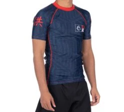 Fuji Team FUJI Short Sleeve Rashguard Blue [ADULT SIZES] -Boxing Martial Arts Shop fuji rashguard 0000 fuji 12 1600x1600 d6e2f700 35b5 4c52 a876 411d69161f27