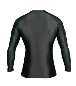FUJI Baseline Ranked Long Sleeve Rashguard -Boxing Martial Arts Shop fuji baseline ranked rashguard black 2