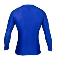 FUJI Baseline Ranked Long Sleeve Rashguard -Boxing Martial Arts Shop fuji baseline ranked rashguard blue 2