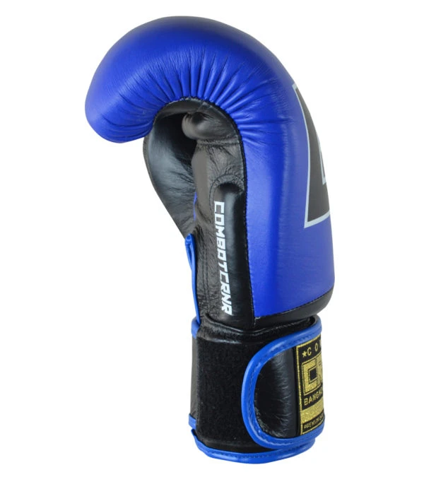Combat Corner HMIT Boxing Gloves Blue 4 Combat Corner HMIT Boxing Gloves Blue - Image 2