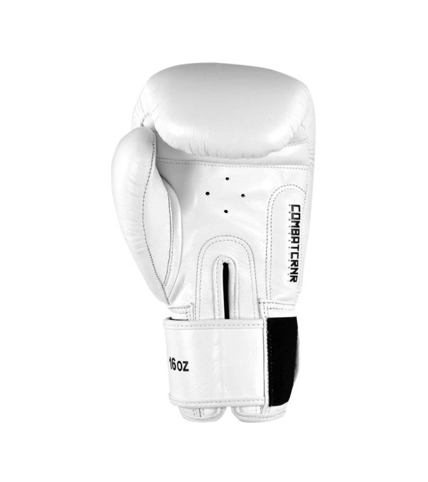 Combat Corner HMIT White Boxing Gloves 5 Combat Corner HMIT White Boxing Gloves - Image 3
