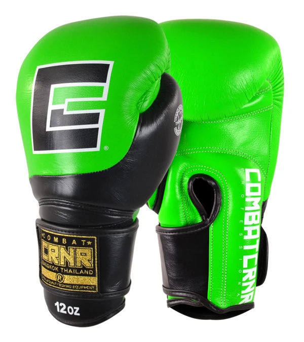 Combat Corner HMIT Champion Boxing Gloves Green 3 Combat Corner HMIT Champion Boxing Gloves Green