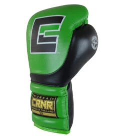 Combat Corner HMIT Lace Up Sparring Gloves Green/Black 11 Combat Corner HMIT Lace Up Sparring Gloves Green/Black -Boxing Martial Arts Shop hmit lace up sparring gloves green black 89