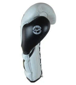 Combat Corner HMIT Lace Up Sparring Gloves White/Black 9 Combat Corner HMIT Lace Up Sparring Gloves White/Black -Boxing Martial Arts Shop hmit lace up sparring gloves white black 97