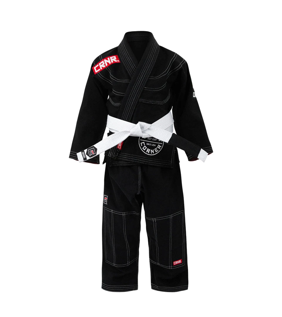 Combat Corner Kids BJJ GI -v6 - FREE WHITE BELT 8 Combat Corner Kids BJJ GI -v6 - FREE WHITE BELT - Image 6