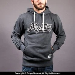 Meerkatsu Kiss Of The Dragon Pull Over Hooded Sweat Shirt