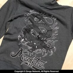 Meerkatsu Kiss Of The Dragon Pull Over Hooded Sweat Shirt -Boxing Martial Arts Shop ma cl 0957 1103