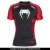 Venum "Absolute" Short-Sleeve Compression Shirt (Black/Red) -Boxing Martial Arts Shop ma cl 8081.html 112