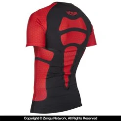 Venum "Absolute" Short-Sleeve Compression Shirt (Black/Red) -Boxing Martial Arts Shop ma cl 8081.html 115