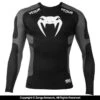 Venum "Absolute" Long-Sleeve Compression Shirt (Dark Grey) -Boxing Martial Arts Shop ma cl 8082