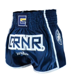 Combat Corner Navy CRNR Muay Thai Shorts