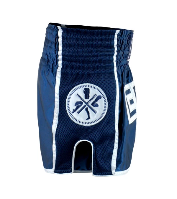 Combat Corner Navy CRNR Muay Thai Shorts 5 Combat Corner Navy CRNR Muay Thai Shorts - Image 3