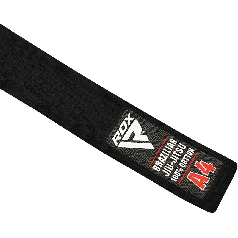 RDX SPORTS RDX 1B JIU JITSU BJJ BLACK BELT 5 RDX SPORTS RDX 1B JIU JITSU BJJ BLACK BELT - Image 3