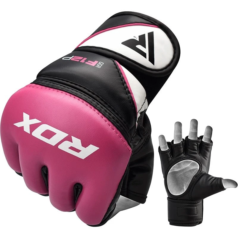 RDX SPORTS RDX F12 LADIES PINK MMA GRAPPLING GLOVES 7 RDX SPORTS RDX F12 LADIES PINK MMA GRAPPLING GLOVES - Image 5
