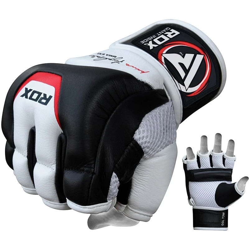 RDX SPORTS RDX T3 LEATHER MMA GRAPPLING GLOVES 3 RDX SPORTS RDX T3 LEATHER MMA GRAPPLING GLOVES