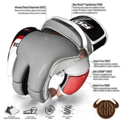 RDX SPORTS RDX T3 LEATHER MMA GRAPPLING GLOVES 11 RDX SPORTS RDX T3 LEATHER MMA GRAPPLING GLOVES -Boxing Martial Arts Shop rdx leather gel training grappling gloves 54
