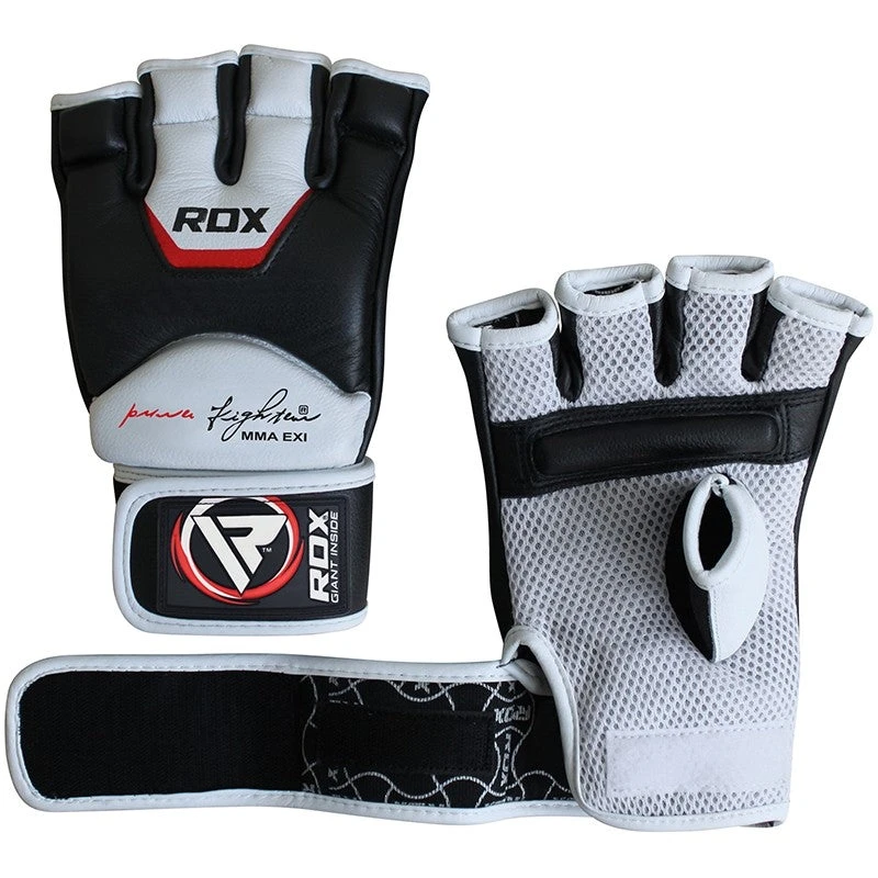 RDX SPORTS RDX T3 LEATHER MMA GRAPPLING GLOVES 6 RDX SPORTS RDX T3 LEATHER MMA GRAPPLING GLOVES - Image 4