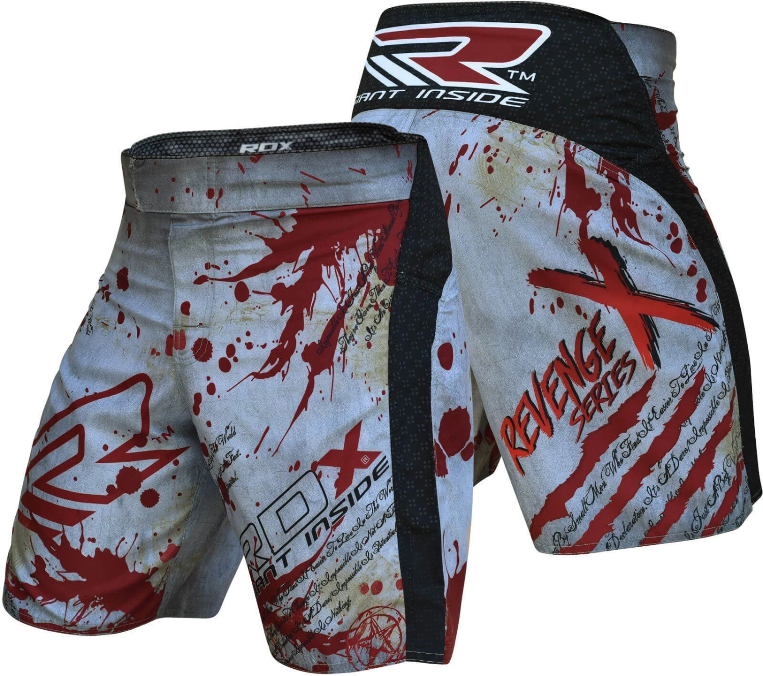 RDX SPORTS RDX R3 REVENGE SERIES MMA SHORTS 3 RDX SPORTS RDX R3 REVENGE SERIES MMA SHORTS