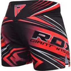 RDX SPORTS RDX R8 RED MMA SHORTS -Boxing Martial Arts Shop rdx mma shorts fighting grappling 114