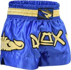 RDX SPORTS RDX R6 Sapphire Muay Thai Shorts -Boxing Martial Arts Shop rdx sapphire muay thai shorts 168