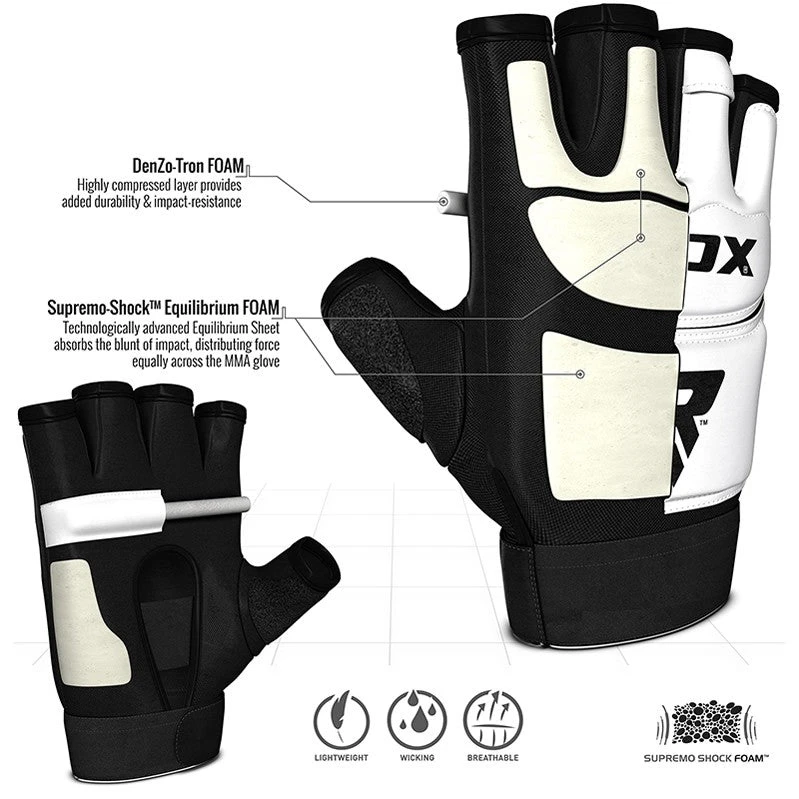RDX SPORTS RDX T2 TAEKWONDO LEATHER TKD GLOVES 5 RDX SPORTS RDX T2 TAEKWONDO LEATHER TKD GLOVES - Image 3