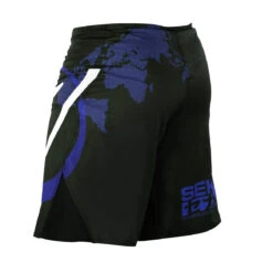Fuji Sekai 2.0 IBJJF Fight Shorts -Boxing Martial Arts Shop sekai 2.0 ibjjf grappling shorts blue 3