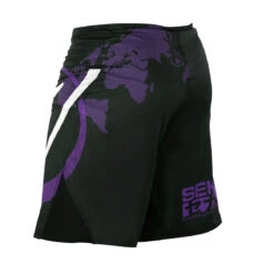 Fuji Sekai 2.0 IBJJF Fight Shorts -Boxing Martial Arts Shop sekai 2.0 ibjjf grappling shorts purple 3