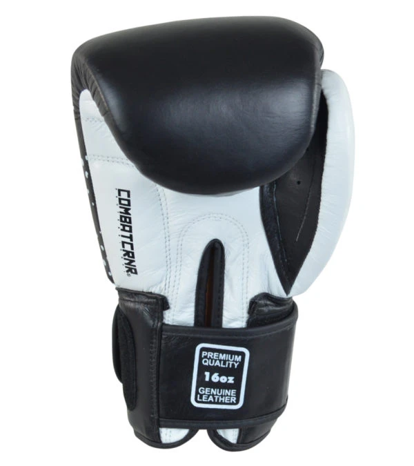 Combat Corner Supreme Thai Boxing Gloves Black 5 Combat Corner Supreme Thai Boxing Gloves Black - Image 3