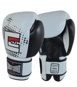 Combat Corner Supreme Thai Boxing Gloves White