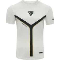 RDX SPORTS RDX T17 AURA SHORT SLEEVE WHITE T-SHIRT 8 RDX SPORTS RDX T17 AURA SHORT SLEEVE WHITE T-SHIRT -Boxing Martial Arts Shop t17 aura short sleeve white t shirt 2 3